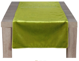 bieżnik Crystal Oliwka, wym. 45x150cm