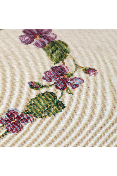 Lawenda, bieżnik gobelinowy