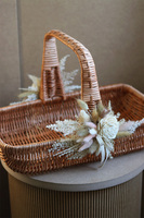 Boho Easter XL, dwustronnie dekorowany koszyczek wielkanocny