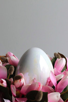 Melania Pink, stroik wielkanocny z jajem