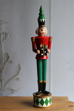 OD RĘKI Dziadek do Orzechów Nordland, figurka bożonarodzeniowa, wys.46cm