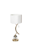 Golden Branch, lampa stołowa z abażurem