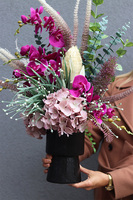 Kwiaty w Domu, kompozycja kwiatowa z proteą