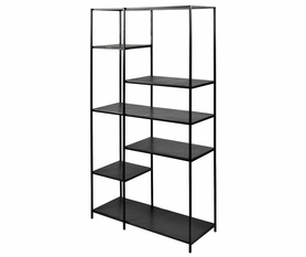 Rustic, regał z półkami, wym.81x31x165cm