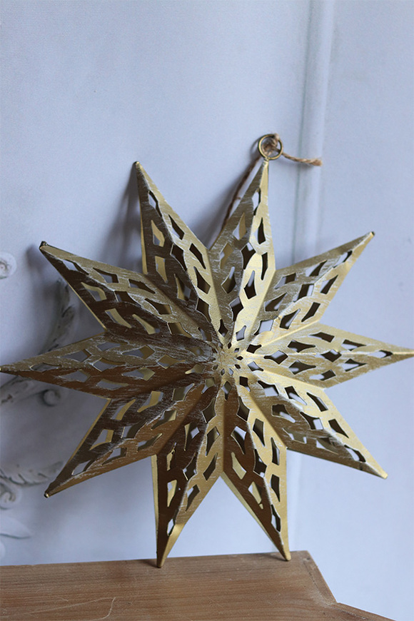 XMas, zawieszka / dekoracja gwiazda