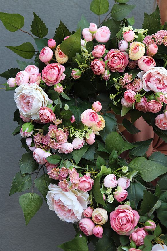 Anielska Róża, komplet dekoracji nagrobnych