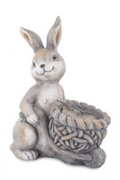 wielkanocna osłonka na kwiaty, Zajączek Szary D