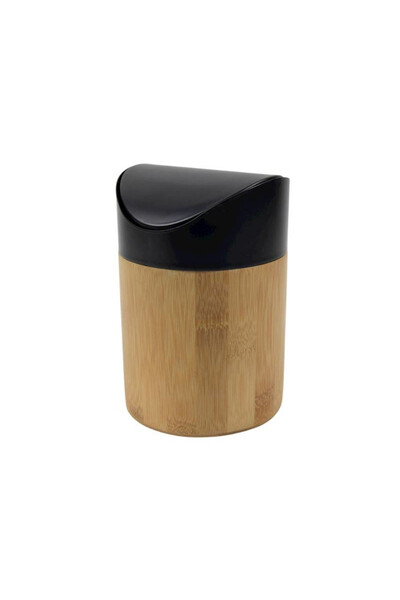 Mini Bin Bamboo, stalowy kosz na śmieci