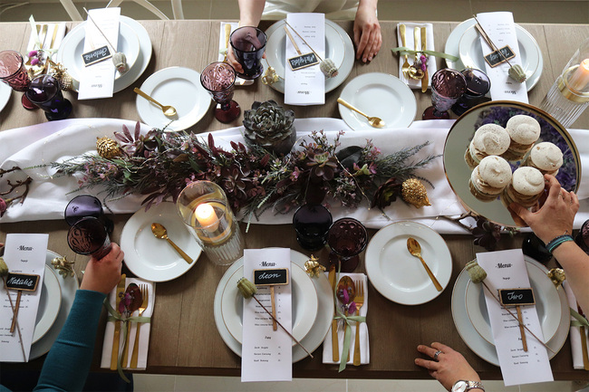 OD RĘKI Auris, komplet obiadowy dla 6 osób, 18 elementów