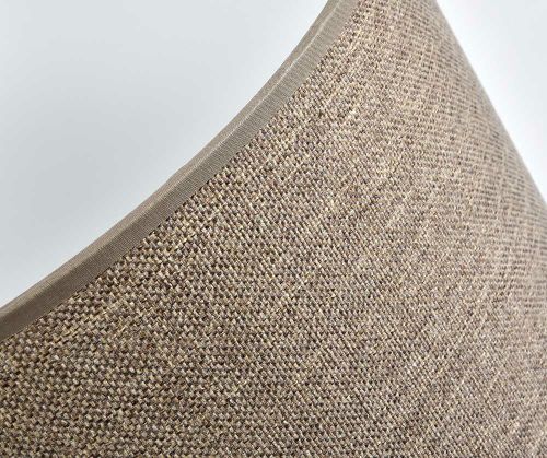 OD RĘKI Abażur Bell Walec jasny brąz, wym.34x22cm