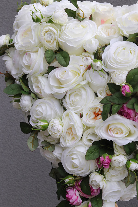 Serce Pełne Miłości 3, dekoracja nagrobna w kształcie serca