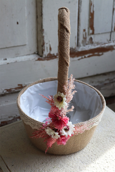 dekorowany koszyczek wielkanocny, Alicante, wys.34cm