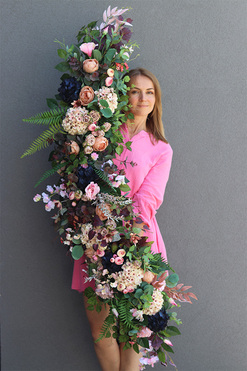 Bellasja Duliena, jesienna girlanda dekoracyjna, dł.160cm