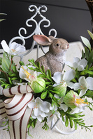 Króliczek w Mirabelkach, wielkanocny wianek dekoracyjny