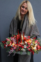 Moko Christmas Big Laos, stroik świąteczny