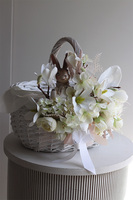 Bunny Magnolie, dekorowany koszyczek wielkanocny