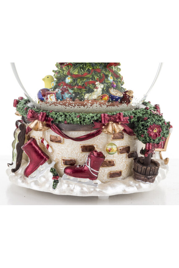 Merry Christmas, kula śnieżna świąteczna pozytywka