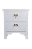 Dragonfly, komoda z dwiema szufladami, biała