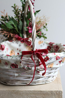 Flowerito, dekorowany koszyczek wielkanocny