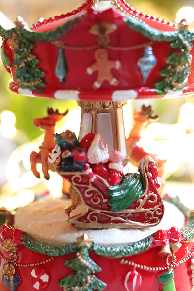 Christmas World, bożonarodzeniowa pozytywka karuzela	