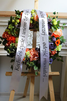 Kolorowa Faeria, wianek na drzwi