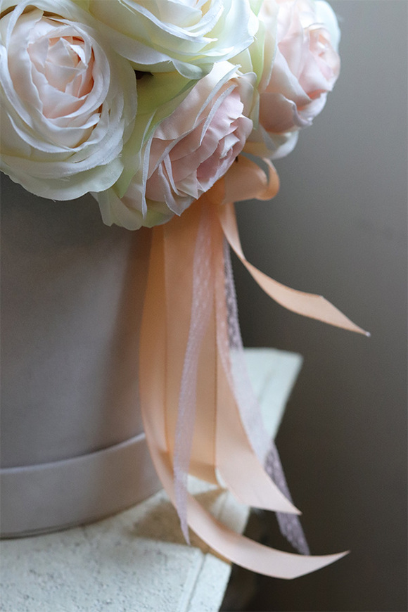 Brytyjska Róża, różany flowerbox