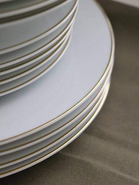 OD RĘKI Auris, komplet obiadowy dla 6 osób, 18 elementów