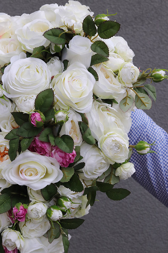 Serce Pełne Miłości 3, dekoracja nagrobna w kształcie serca