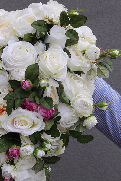 Serce Pełne Miłości 3, dekoracja nagrobna w kształcie serca