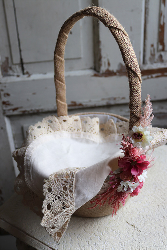 dekorowany koszyczek wielkanocny, Alicante, wys.34cm