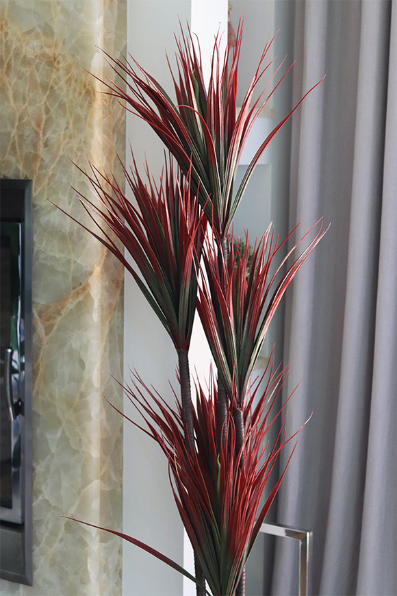 Dracena Black&Gold, sztuczna roślina w doniczce