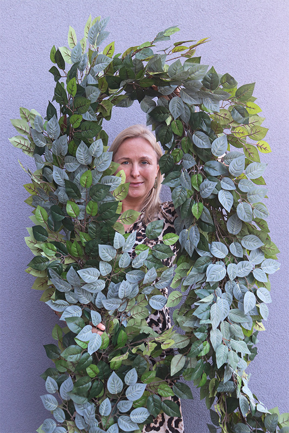 Green Basics, zielona girlanda