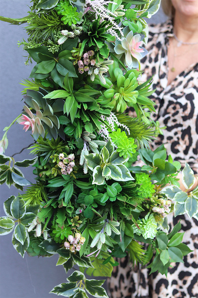 Albertina Sukulenty Saute, zielona dekoracja do twojej donicy	