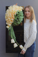 Tulippo New Design Peach 2, komplet dekoracji nagrobnych