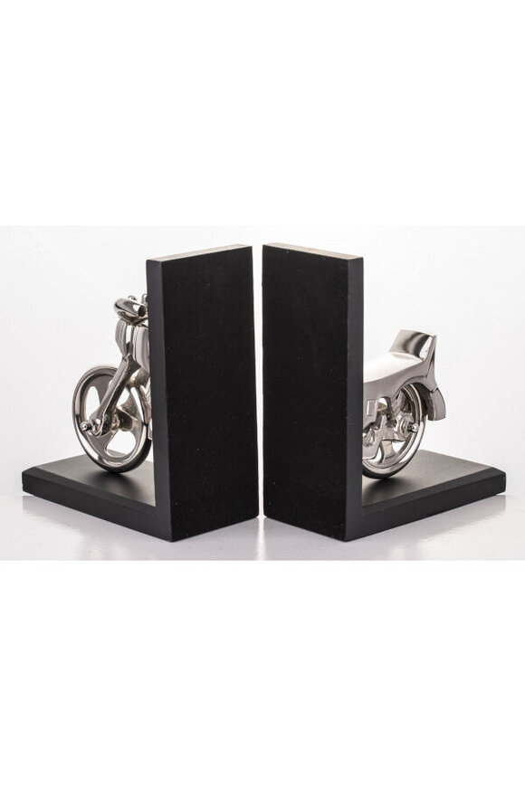 Bookend Motocykl, dwie podpórki książek