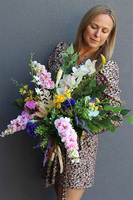 Egzotyczna Kraina, kolorowy bukiet do wazonu