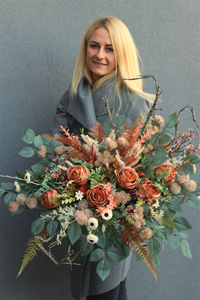 Morellina 2, dekoracja nagrobna w skrzynce