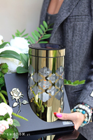 Solaria, dekoracja nagrobna na pleksji z lampionem