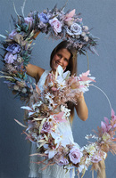 Violettana Subtelle, wianek na obręczy, rozp.73cm