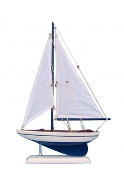 figurka jacht Morze Śródziemne, wys.44cm