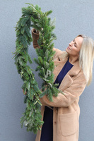 Zimowa Puszcza, zimowa girlanda dekoracyjna