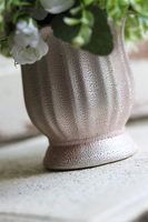 France Glamour, kompozycja kwiatowa w kremowym naczyniu, wym.27x33cm 