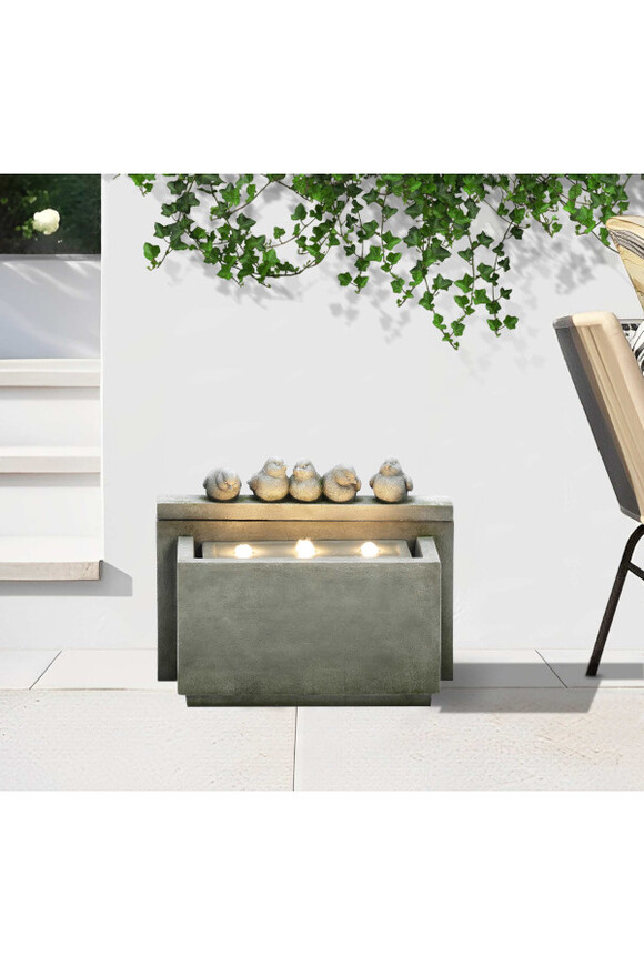 Bird Garden, fontanna ogrodowa	