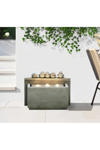 Bird Garden, fontanna ogrodowa	