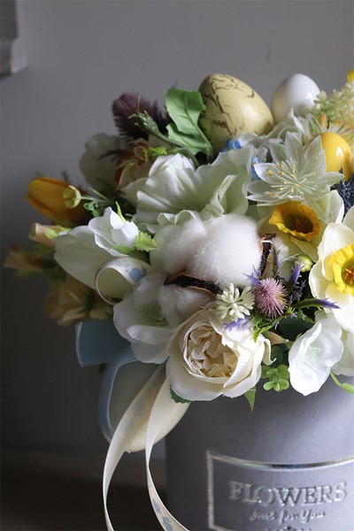 Bajka Teralina, flowerbox wielkanocny, wys.30cm