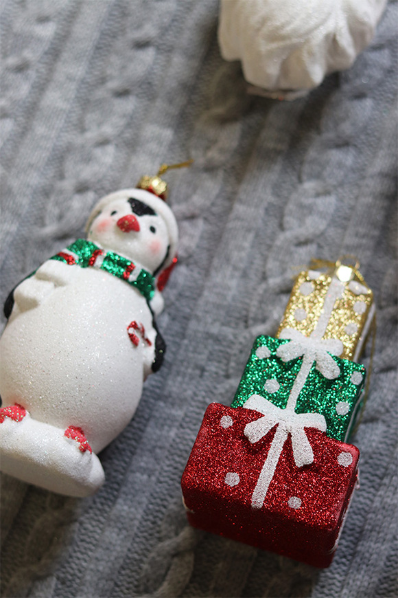 zestaw zawieszek choinkowych Toys, Czerwono-Zielona Kraina