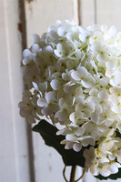 gałązka / sztuczna Hortensja Exclusive, biały, dł.75cm,1szt 