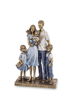 figurka dekoracyjna Rodzina E, wys.26cm