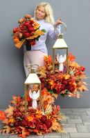 Angelo Garden Autumn 2, komplet dekoracji nagrobnych