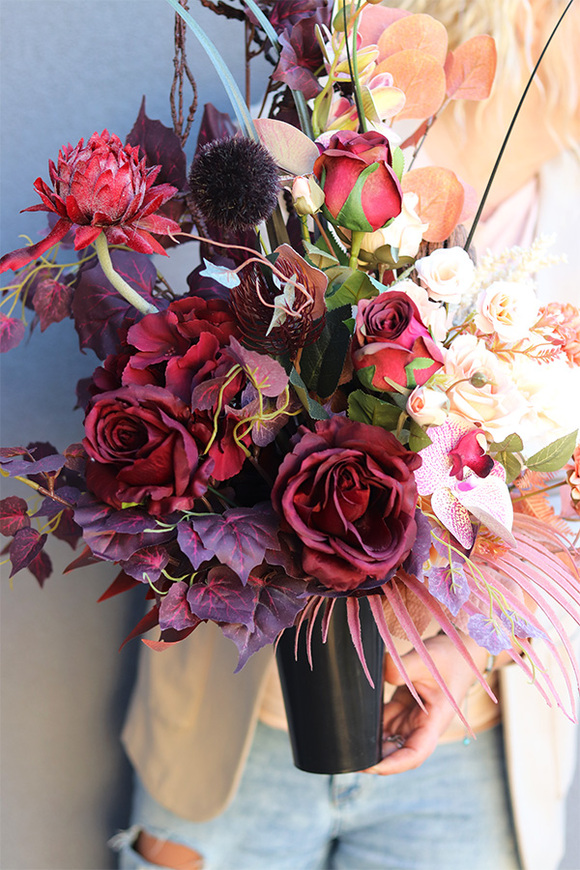 Lucile Benjamin, bukiet nagrobny we wkładzie